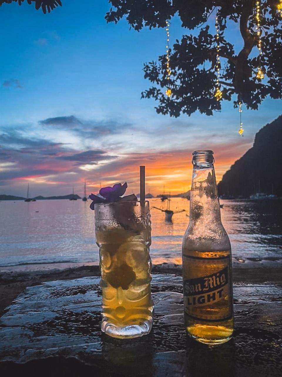 Sip Sunset Hostel And Lounge Ель-Нідо Екстер'єр фото